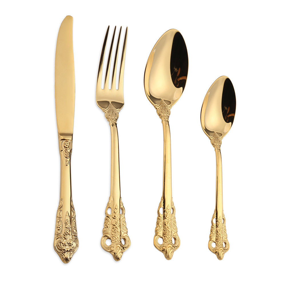 4Pcs Gold