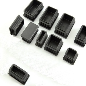 矩形管塑料端盖定制管件帽塞钢管端二手塑料帽塞 - Product Image 1