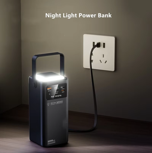 Portable 50000mAh 22.5W Quick Charging Power Bank With LED Flashlight Cables DC <strong>Input</strong> Interface Mobile <strong>Devices</strong> Display Features - Product Image 2