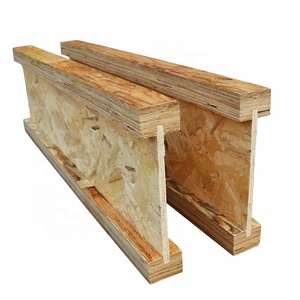Abd pazarı için 16 "kat ahşap kiriş 90x45mm OSB flanş I kiriş mühendislik çatı ışık çerçeve kafes
