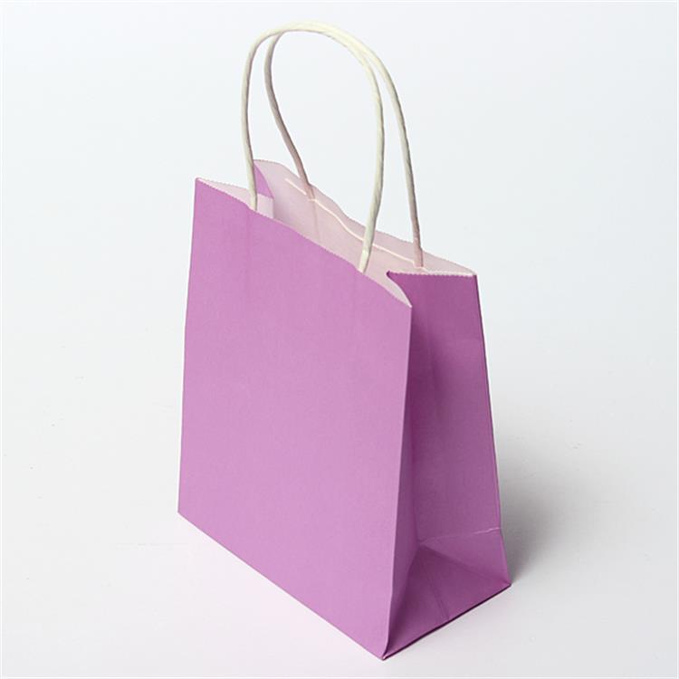 Sac de papier violet