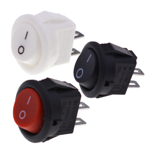 YZ <strong>Switch</strong> KCD1-204 2pin 15MM Circle Type on OFF Rocker <strong>Switch</strong> <strong>6A</strong> 125V - Product Image 1