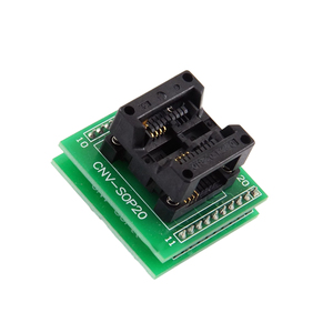 Presa di fabbrica fornitura di alta qualità SOP8 Wide Body IC blocco di prova blocco bruciatura blocco di programmazione SOP8 a DIP8