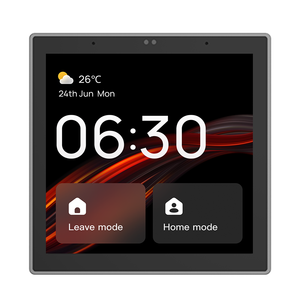 組み込みLcdオートメーションTuyaWifi Zigbeeスマートホーム多機能コントロールパネル - Product Image 1