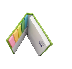 Cubo de notas adhesivas con impresión de logotipo personalizado, Cubo de notas plegable con Memopad, juego de bloc de notas adhesivas - Product Image 5