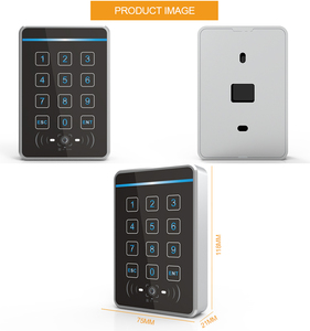 Dokunmatik klavye ile akıllı IC kart okuyucu Wiegand erişim kontrolü kart okuyucu QR kod tarayıcı - Product Image 5
