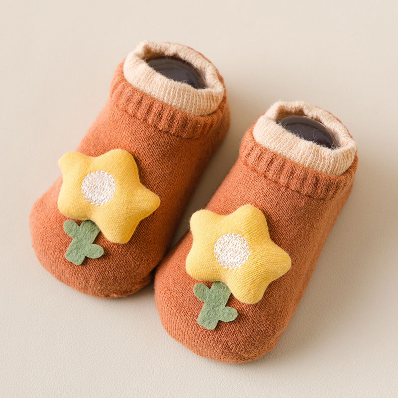 Fleurs orange-code s (adapté à la longueur du pied 9-12cm)