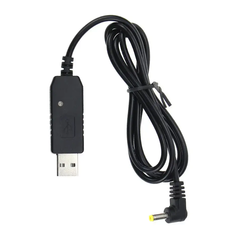 USB şarj aleti kablo ile Led göstergesi işık Fit için BaoFeng UV5RE UV5R radyo