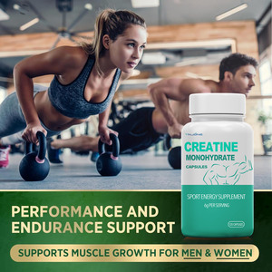 อาหารเสริมก่อนออกกำลังกายผลิตตามสั่งแคปซูล Creatine Monohydrate รองรับการเจริญเติบโตของกล้ามเนื้อ - Product Image 5