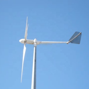 Ev için Mppt denetleyicisi ile çin fabrika 4kw yatay eksen rüzgar türbini jeneratör fırıldak - Product Image 1