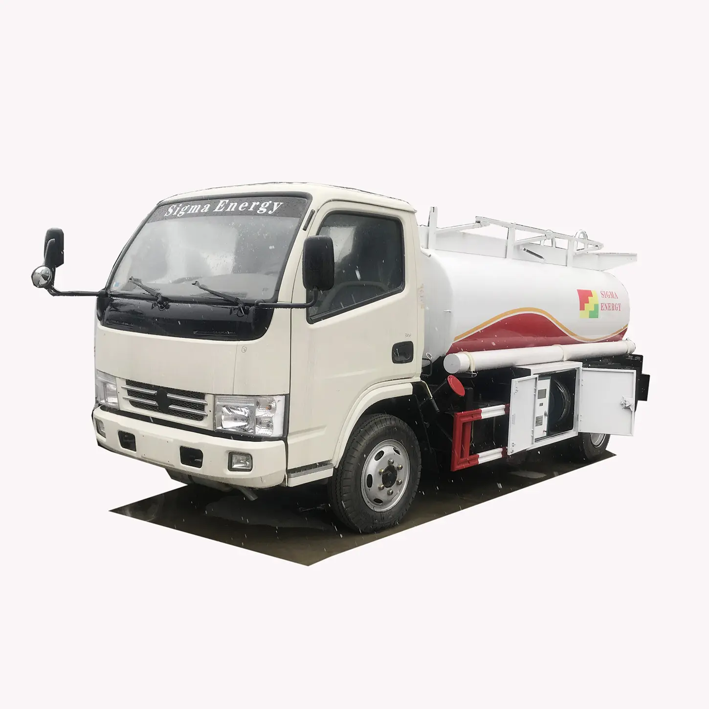 Piccolo 5000 Litri Diesel Erogazione camion digitale mobile di erogazione del carburante camion di rifornimento con stampante