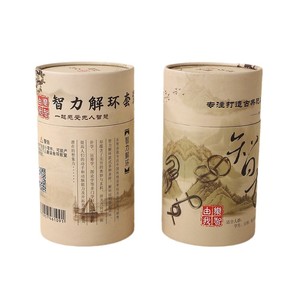 香水瓶、精油手工可生物降解管包装圆形纸板包装管 - Product Image 4