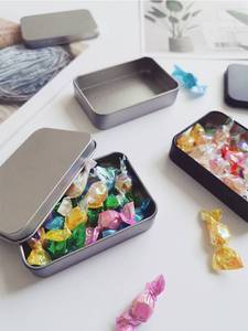 定制印花方形金属巧克力锡盒茶礼品糖果盒小批发锡罐盒矩形容器 - Product Image 4