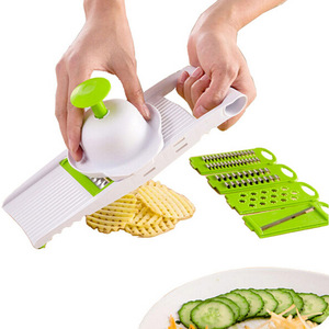 <strong>5</strong> in <strong>1</strong> Mandoline Slicer Vegetable Slicer Mandolin Multi-Blade Potato Vegetable Slicer Kitchen Vegetable Grater - Product Image 5