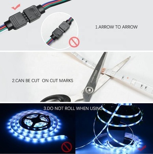 Striscia LED RGB con telecomando per TV, Kit luce flessibile 12V 5M 10m, App per musica intelligente, Wifi - Product Image 5
