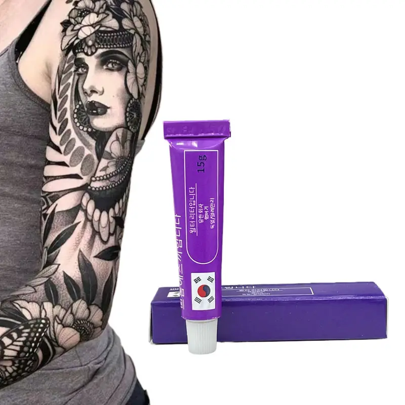 Di alta qualità private label tatuaggio crema per il trucco permanente micropigmentazione tatuaggio naturale aftercare creme