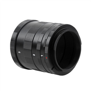 尼康DSLR相机微距摄影扩展适配器管金属材料和手动操作 - Product Image 2