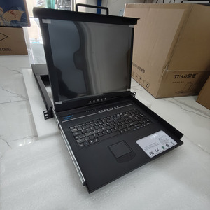 TX-1708US TUAO kvm交换机8端口输入1输出17.3/17 "短高清1920*1080p计算机网络服务器机柜显示器在机架上