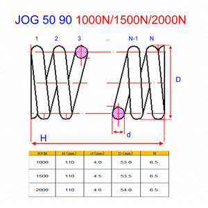 1000N 20002000n debriyaj tork bahar BWS ZUMA eksen 1P40QMB JOG mbmbk <span class=keywords><strong>Booster</strong></span> Nitro Ovetto Minarelli 50 100 Go Kart Scooter