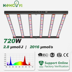LED 720W tam spektrum + uzak kırmızı cips güç kaynağı takılı bahçecilik ışık büyümeye yol açtı - Product Image 1