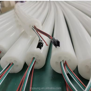 直径40mmの新機能高度な技術フレックスネオンライト5mロールネオンフレックスRGB24VシリコンネオンLUZ
