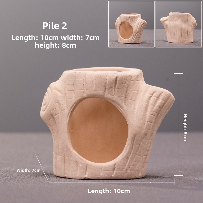 Small wooden pile-2