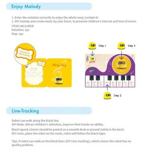 Intelligent Steam Coding Robotics Cards <strong>Game</strong> Board Maze Puzzle Induction Toys Line Follower Sensor <strong>Robot</strong> for Kids - Product Image 4
