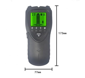 เครื่องตรวจจับอเนกประสงค์ 4-in-1, พร้อมจอแสดงผล LCD Backlight เซ็นเซอร์ค้นหาสตั๊ดเครื่องสแกนกลางผนัง - Product Image 2