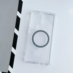 三星S24ultra手机壳S22plus无线充电磁性S23软壳透明简约防摔S24 - Product Image 6