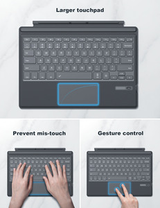 用于Surface pro 6/5/4/3的触控板内置键盘表面键盘 - Product Image 3