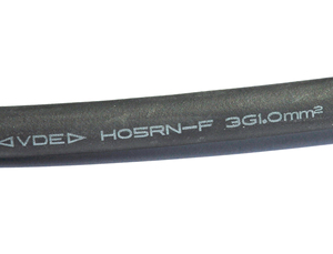 VDE Power <strong>Cable</strong> 2 3 4 5 Core H05RN-<strong>F</strong> H05RR-<strong>F</strong> <strong>H05VV</strong>-<strong>F</strong> 1.5mm 1.0mm 0.75mm 2.0mm 2.5mm PVC Insulation Electric Extension Cord <strong>Cable</strong> - Product Image 5