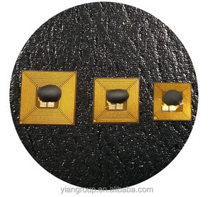 Özel kare 6*6MM NFC N213 N215 N216 kakma 13.56Mhz anti-metal su geçirmez RFID mikroçip etiketi UHF 0606 varlık yönetimi UHF - Product Image 2