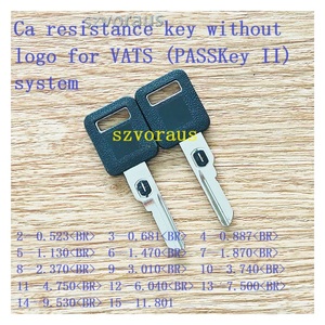 กุญแจต้านทานแบบไม่มีโลโก้สำหรับกุญแจตัวต้านทาน Cadillac VATS (passkey II) ระบบ2-15ตัวต้านทานที่ไม่ได้มาตรฐาน - Product Image 4