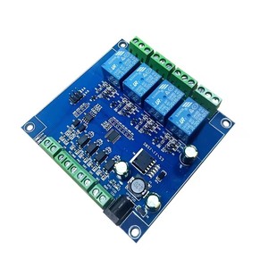 Modbus-rtu 1/2/<span class=keywords><strong>4</strong></span>/8 ערוצי ממסר מודול מתג ac220v rs485/rs232/ttl ממסר פלט תקשורת 3 מצבים נגד הפוך