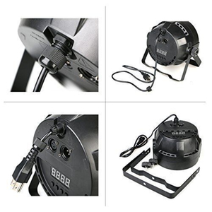 DMX Control RGBWAUV LED Projection Lamp Banquet Stage Disco Lamp for Wedding Parties Flat Dance <strong>Lighting</strong> Beam - Product Image 5