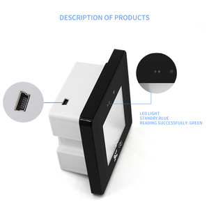 QRコードスキャナー、読み取り125Khz EMカード、Weigand出力RFID 125Khzアクセス制御Wiegandバーコードスキャナー - Product Image 5