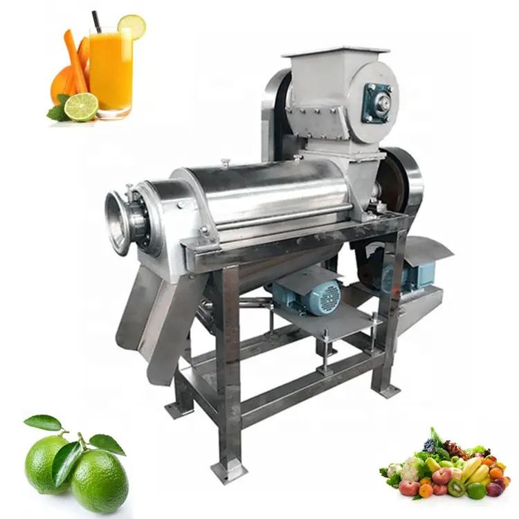 Spremitura a freddo commerciale succo di frutta macchina di estrazione/frutta spremiagrumi macchina/vite spremiagrumi per frutta e verdura