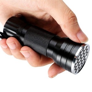 Taikoo Pocket mỏng UV đèn pin sạc 21 LED Đèn hạt đèn Pin Mèo Moss huỳnh quang Detector - Product Image 2