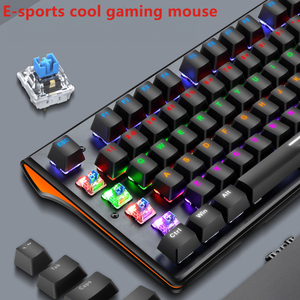 Wired USB Detachable Hand Rest Game Gaming <strong>Keyboard</strong> <strong>Computer</strong> Notebook Set Mechanical <strong>Keyboard</strong> Mouse-for Gaming - Product Image 4