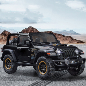 Rubicon โมเดลรถโลหะอัลลอยหล่อจากโลหะ1/18ครบรอบ20th ของเล่นสะสมเสียงและแสง - Product Image 3