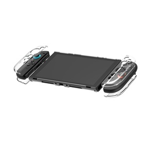 Nintendo anahtarı <span class=keywords><strong>2</strong></span> nesil PC için bölünmüş kristal şeffaf koruyucu kılıf plastik kabuk durumda oyun konsolu ve kontrolleri - Product Image 4