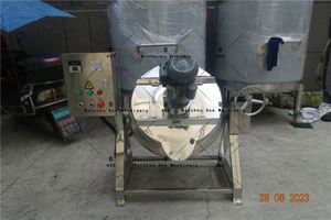 300升自烹饪机中国燃气灶自动旋转炒锅 - Product Image 4