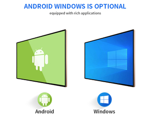 Android Wi-Fi Висит Цифровая вывеска программное обеспечение настенное крепление ЖК-дисплей рекламный экран для рекламы