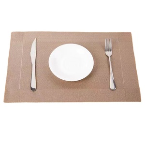 防滑垫餐垫PVC耐用餐桌编织垫框架Teslin杯垫 - Product Image 4