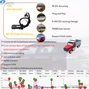 99% 精确的全球定位系统跟踪器，带燃料监控，通过杆或超声波传感器支持2或3个油箱，带API和燃料盗窃警报 - Product Image 3