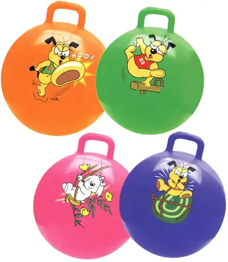 Verschillende Grootte Ruimte Hopper Handvat Springen Bal Voor Koop, Aangepaste Logo, Kinderen Speelgoed Outdoor Of Indoor