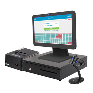15,6 pulgadas Intel J1900/I3/I5 4G RAM 64G ROM todo en una caja registradora del sistema POS con software - Product Image 2