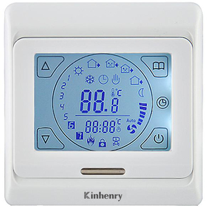 Heating Digital Thermostat E91 <strong>Temperature</strong> <strong>Controller</strong> Touch Screen Weekly <strong>Programming</strong> Underfloor Heating <strong>Controller</strong> - Product Image 3