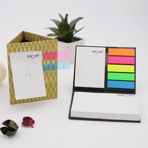 Promotional PET Bookmarks and Size Combination Detachable <strong>Sticky</strong> <strong>Note</strong> Pocket Notepad for Memorandum of Cooperation/study/work - Product Image 3
