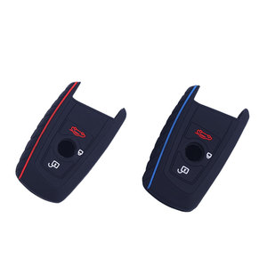 BMW F10 X1 X3 <span class=keywords><strong>X4</strong></span> M1 M2 E46 E90 E39 G30 1 7 52シリーズキーセットリモートカバー用カーアクセサリー折りたたみ式シリコンキーケースフード